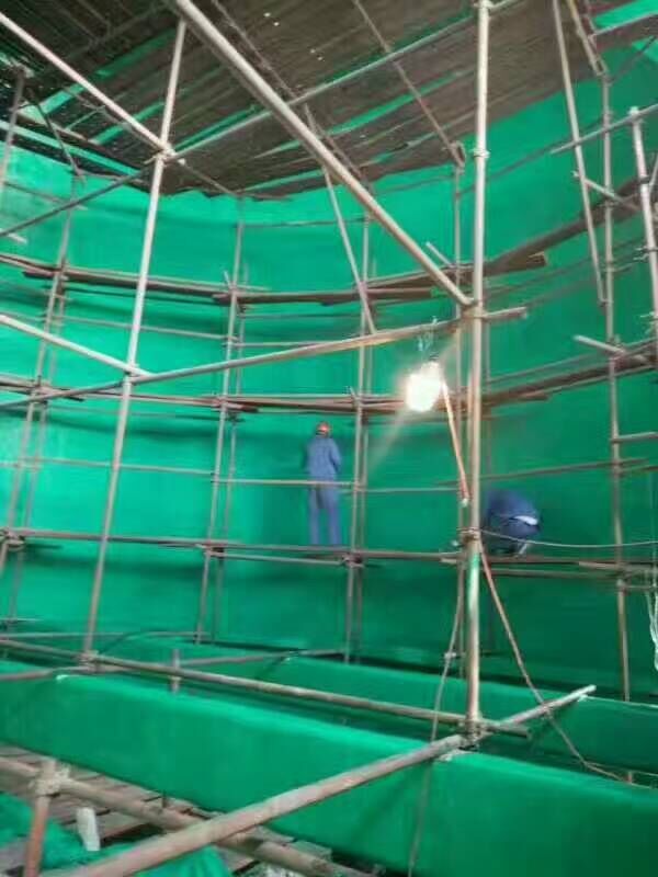 電廠煙囪內(nèi)防腐施工